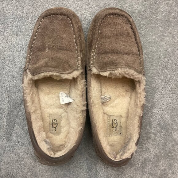 UGG Ansley Moccasin Slippers Women’s Size 8 Gray - Picture 3 of 7